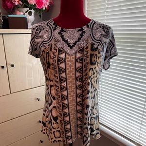 INC Multi print shirt